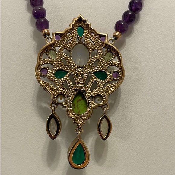 Nicky Butler “Raj Collection” Beaded Necklace - Picture 3 of 12
